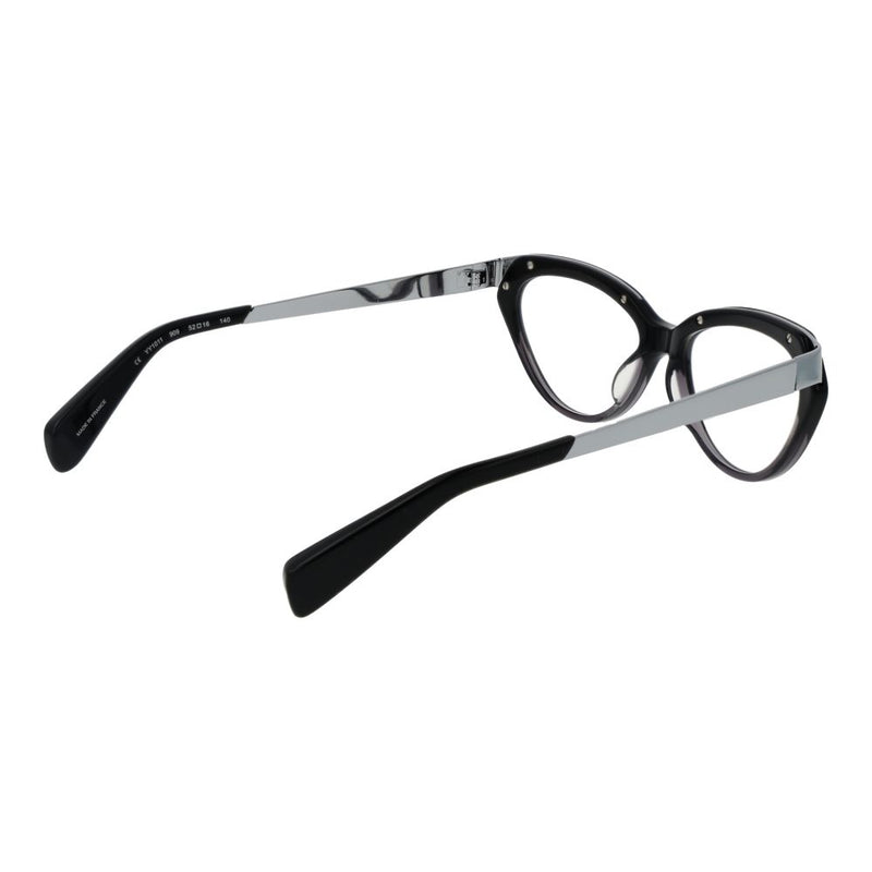 Yohji Yamamoto Black Unisex Glasses Frame - Sophisticated Eyewear