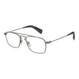 Yohji Yamamoto Silver Unisex Glasses Frame - Aviator Style