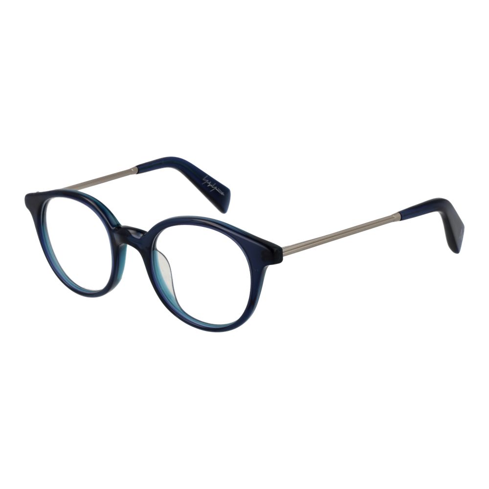 Yohji Yamamoto Blue Unisex Glasses Frame - Fashionable and Durable