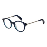 Yohji Yamamoto Blue Unisex Glasses Frame - Fashionable and Durable