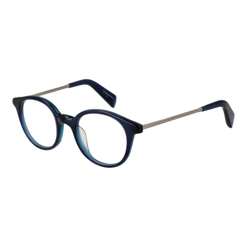 Yohji Yamamoto Blue Unisex Glasses Frame - Fashionable and Durable