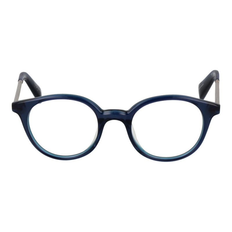 Yohji Yamamoto Blue Unisex Glasses Frame - Fashionable and Durable