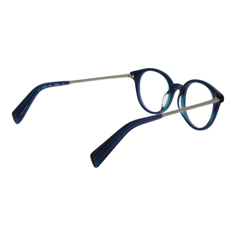 Yohji Yamamoto Blue Unisex Glasses Frame - Fashionable and Durable