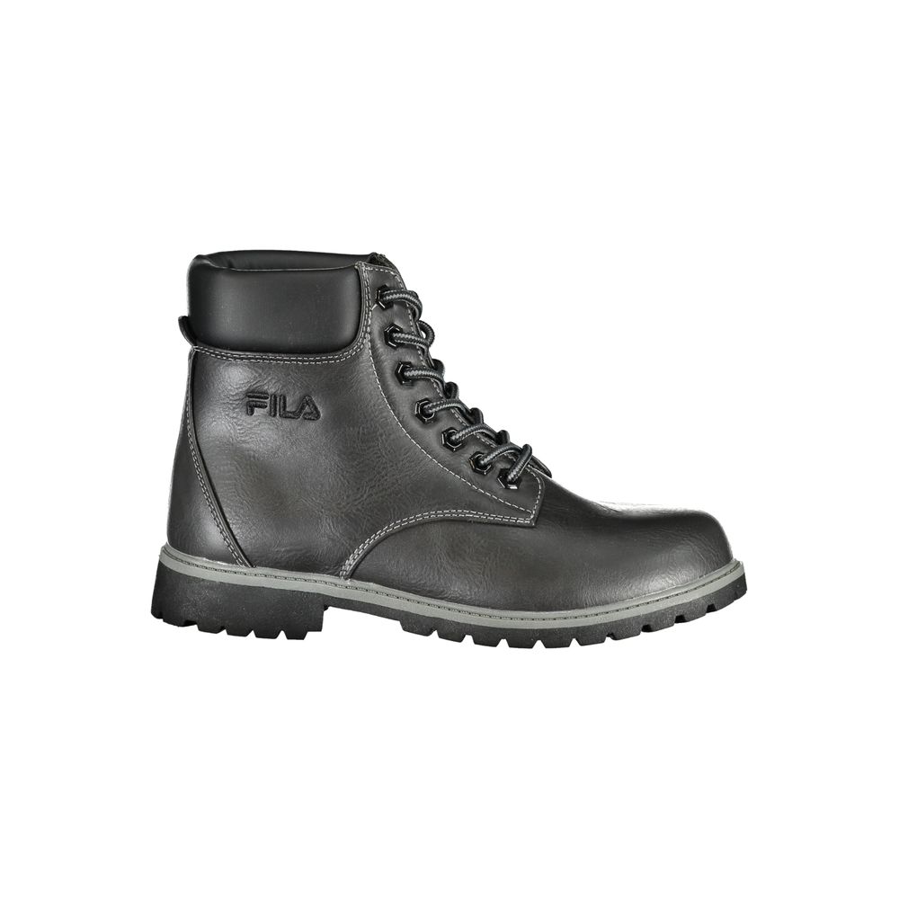 Fila Black Polyester Women Boot - Urban Chic Style
