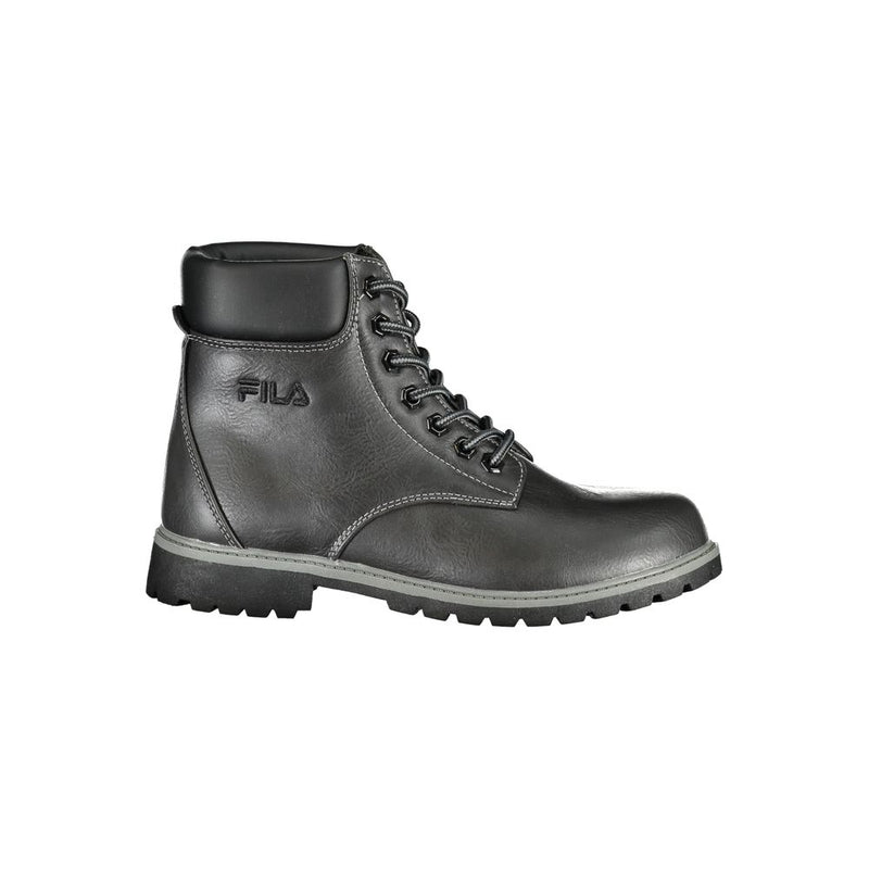 Fila Black Polyester Women Boot - Urban Chic Style