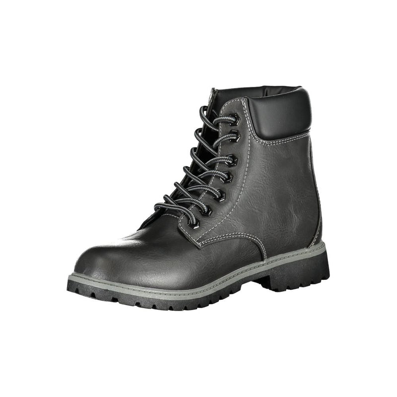 Fila Black Polyester Women Boot - Urban Chic Style