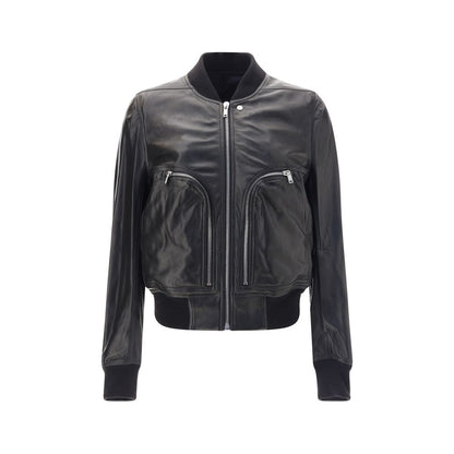 Blouson en cuir Rick Owens Bauhaus Flight