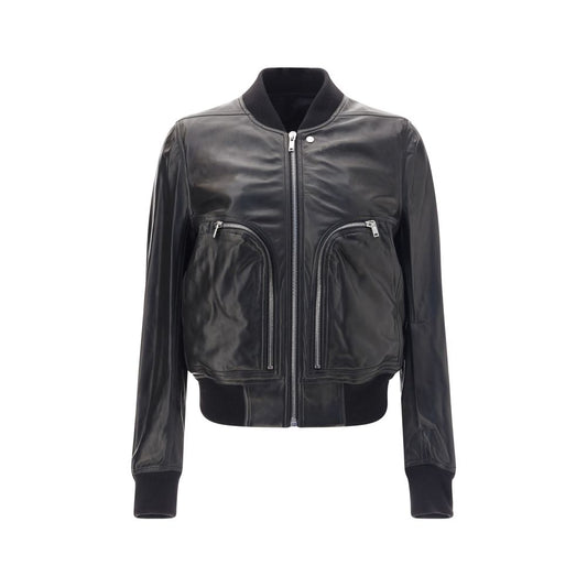 Rick Owens Bauhaus Flight Leren Jack