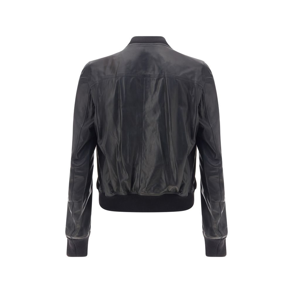 Blouson en cuir Rick Owens Bauhaus Flight