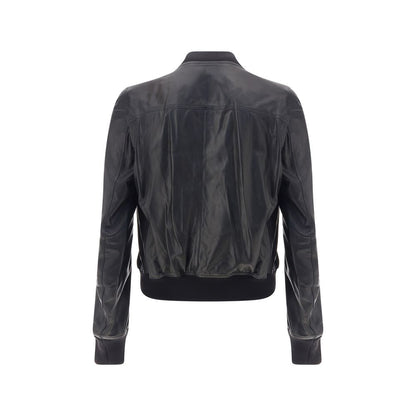 Blouson en cuir Rick Owens Bauhaus Flight