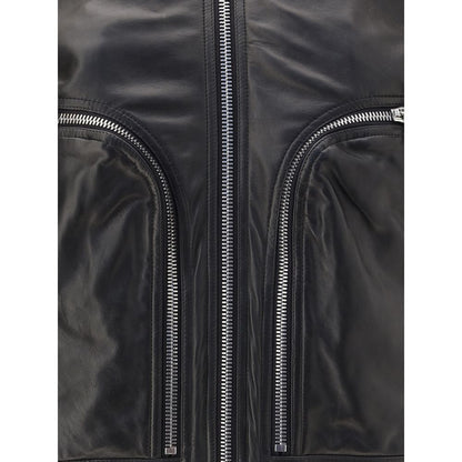 Blouson en cuir Rick Owens Bauhaus Flight