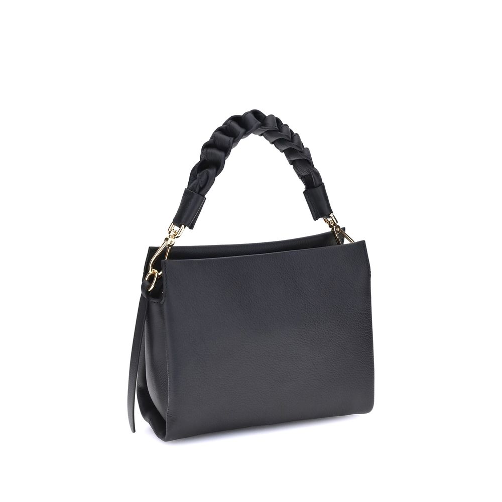 Coccinelle Boheme Handbag - Elegant Garnet Leather Accessory