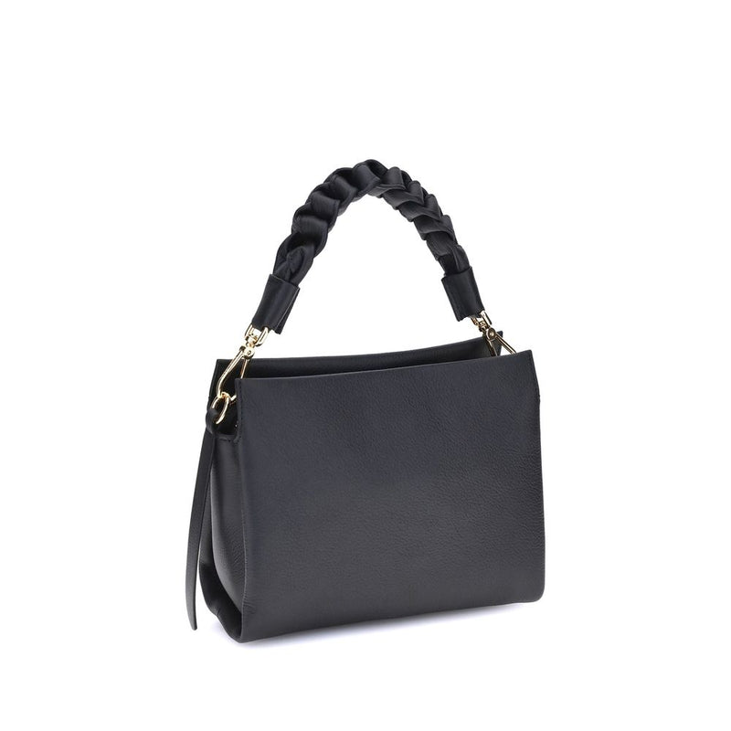 Coccinelle Boheme Handbag - Élégant Accessoire en Cuir Grenat