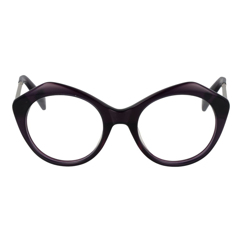 Yohji Yamamoto Purple Women Glasses Frame - Elegance Redefined