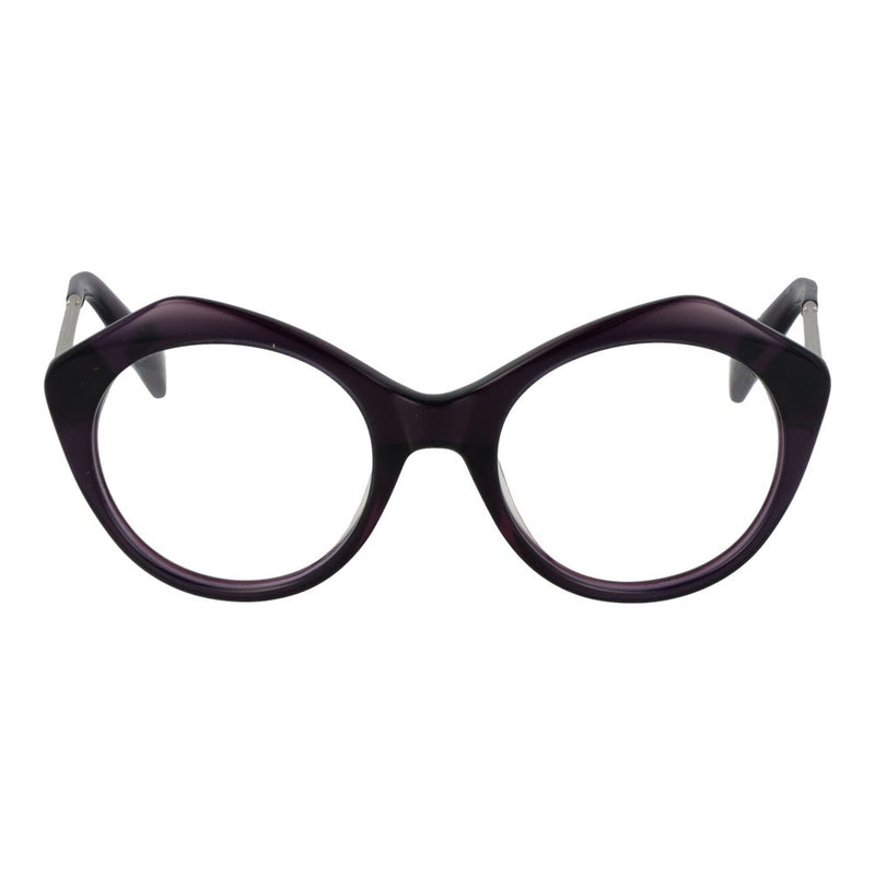 Yohji Yamamoto Purple Women Glasses Frame - Elegance Redefined