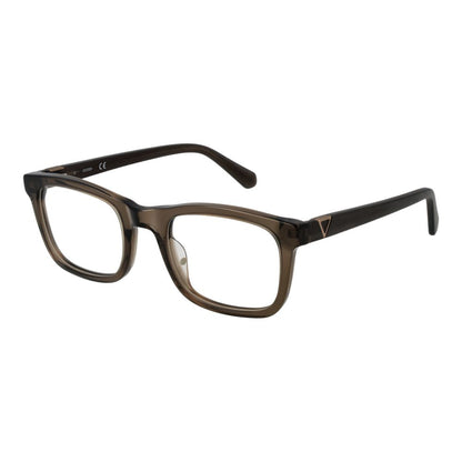 Monture de lunettes Guess pour homme, couleur marron
