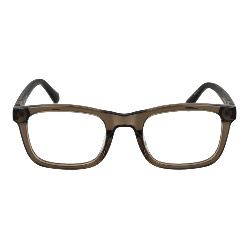 Monture de lunettes Guess pour homme, couleur marron