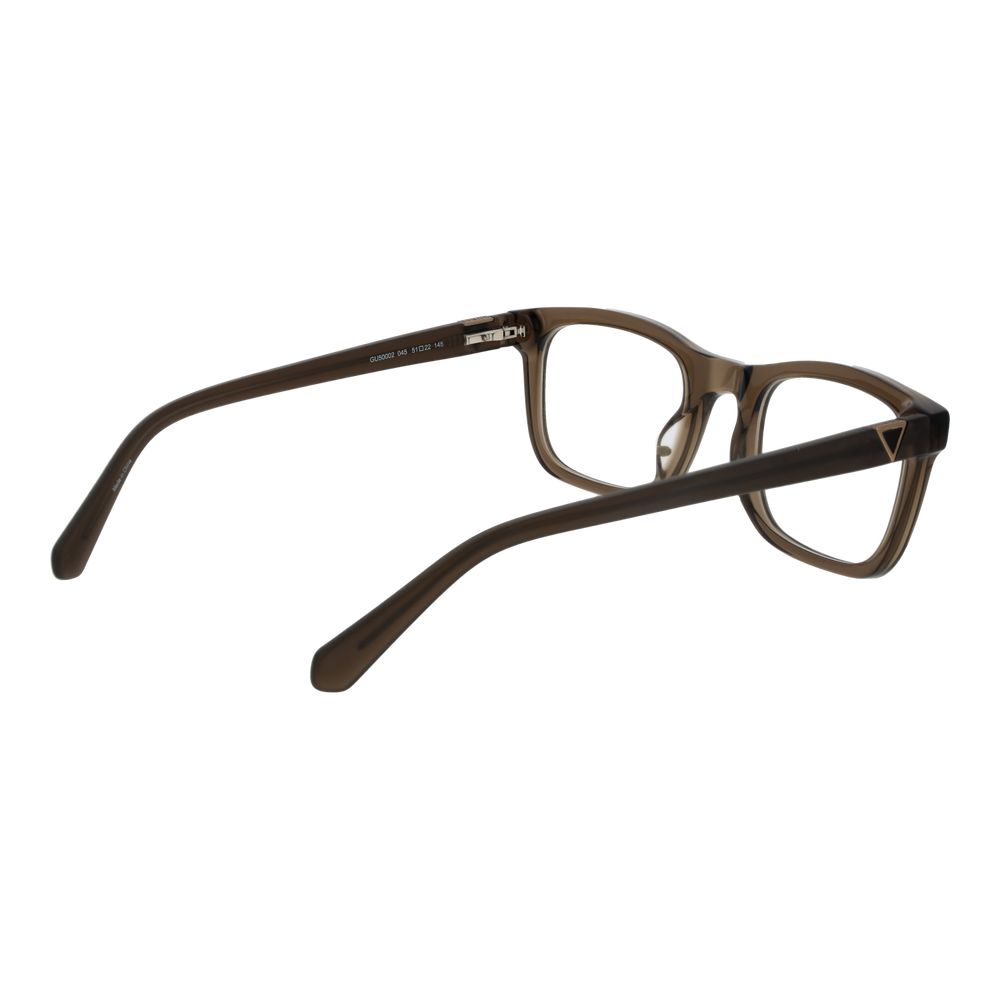 Monture de lunettes Guess pour homme, couleur marron