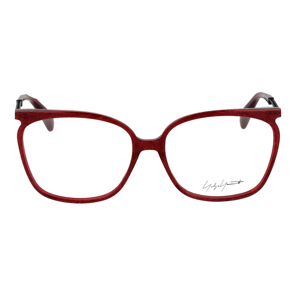 Monture de lunettes rouge pour femme Yohji Yamamoto