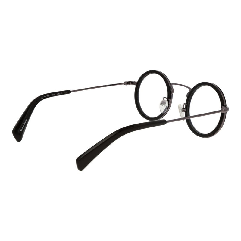 Yohji Yamamoto Brown Metal & Plastic Round Glasses (Frames)