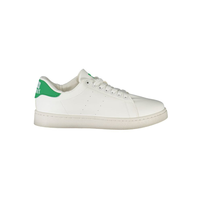 Norway 1963 White Polyester Men Sneaker - Style & Comfort Combined