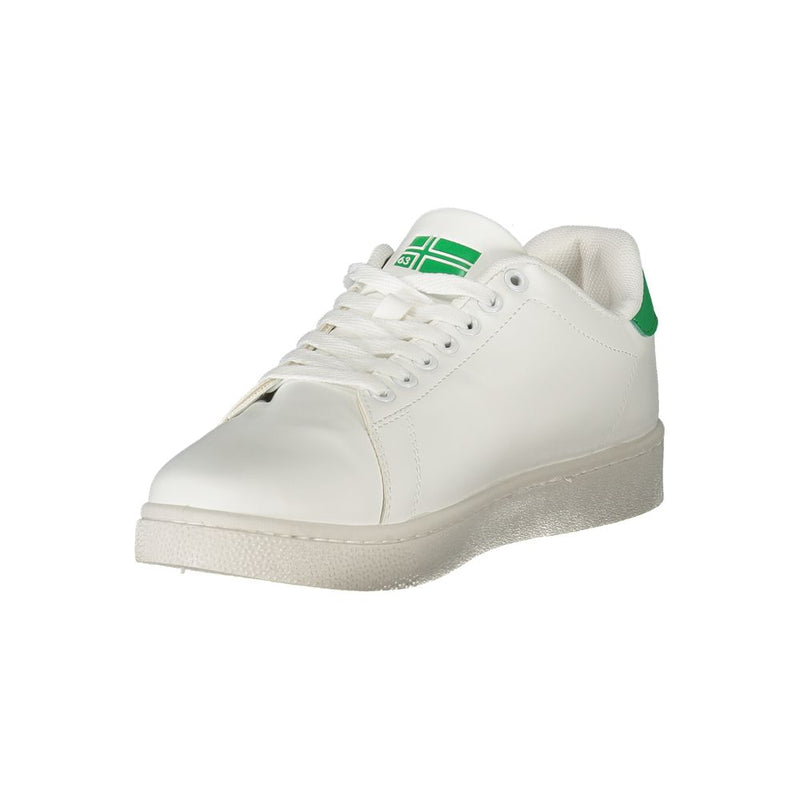 Norway 1963 White Polyester Men Sneaker - Style & Comfort Combined