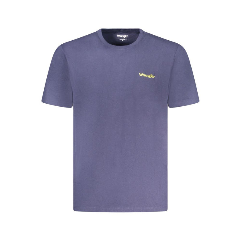 Wrangler blauw katoenen T-shirt