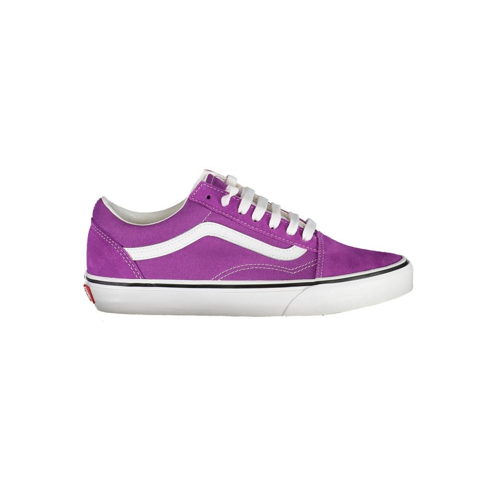 Vans Purple Polyester Old Skool Sneaker - Timeless Style