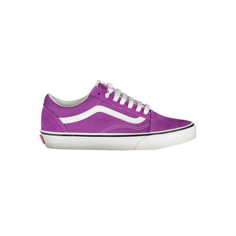 Vans Purple Polyester Old Skool Sneaker - Style et Confort