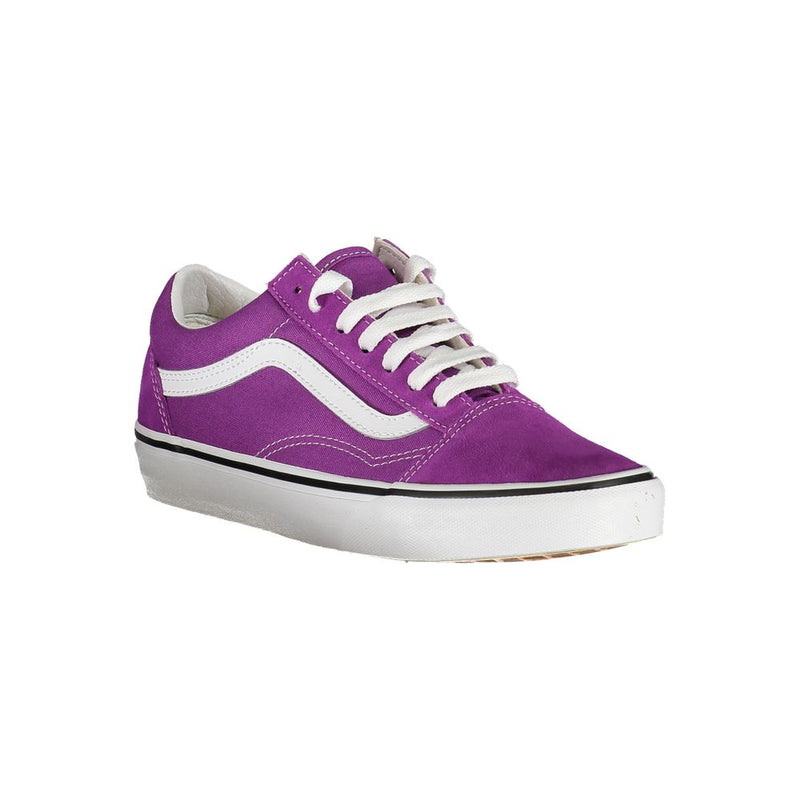 Vans Purple Polyester Old Skool Sneaker - Style et Confort
