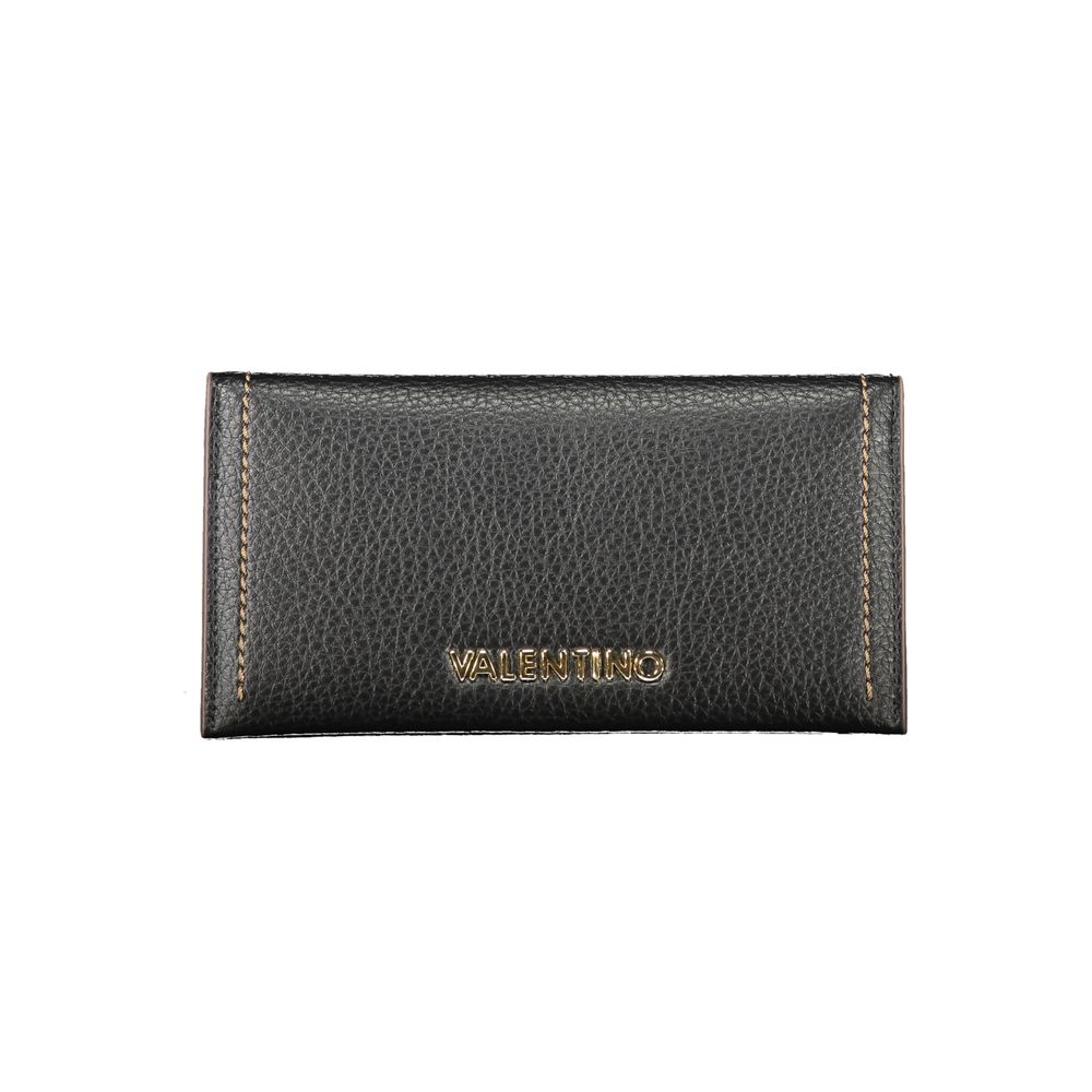 Mario Valentino Zwarte Polyethyleen Dames Portemonnee