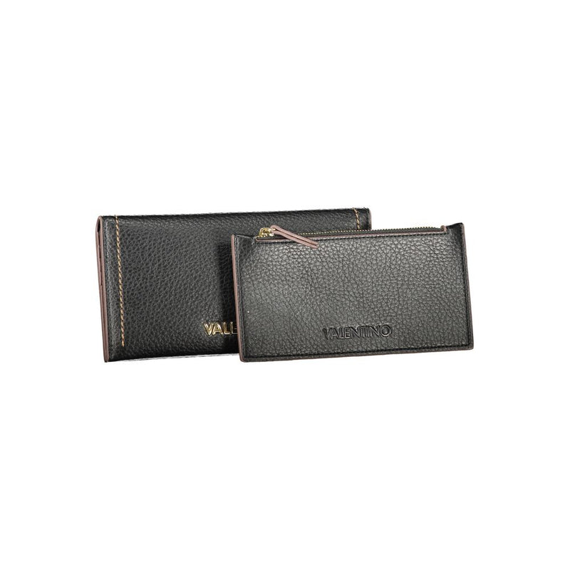 Mario Valentino Black Polyethylene Women's Wallet - Elegant & Functional