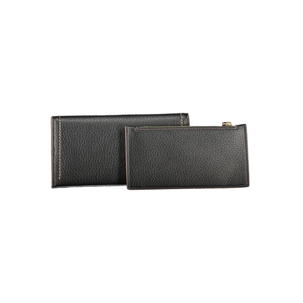 Mario Valentino Black Polyethylene Women's Wallet - Elegant & Functional