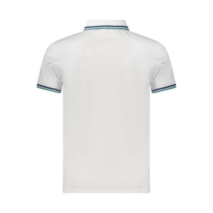 Polo Shirt Guess Jeans Blanc en Coton pour Hommes