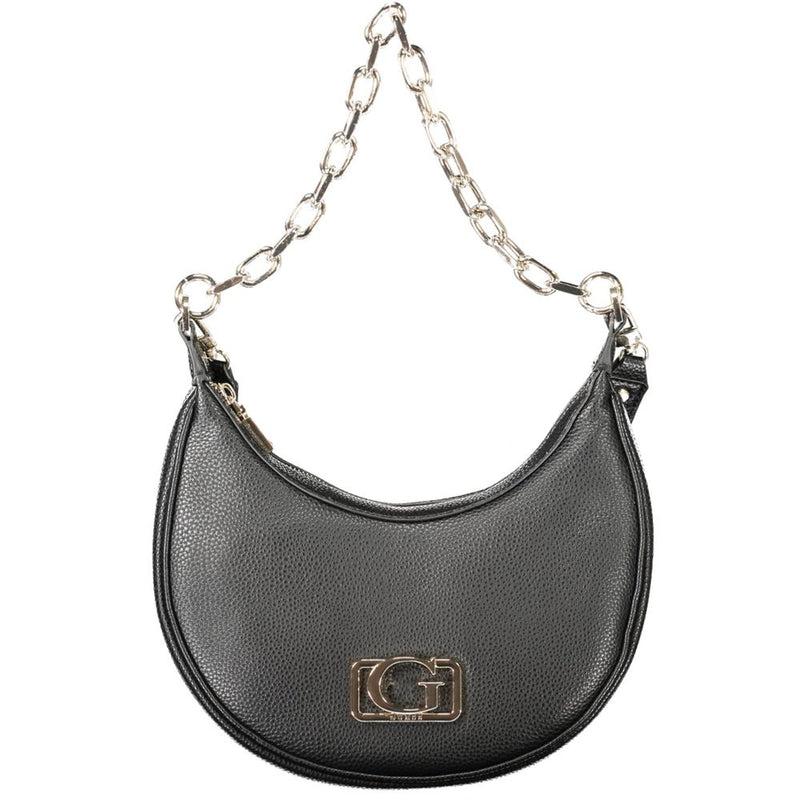 Guess Jeans Black Polyethylene Circe Handbag for Women