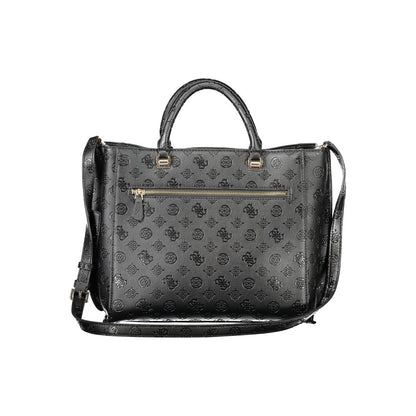 Guess Jeans Zwarte Polyethyleen Dames Handtas