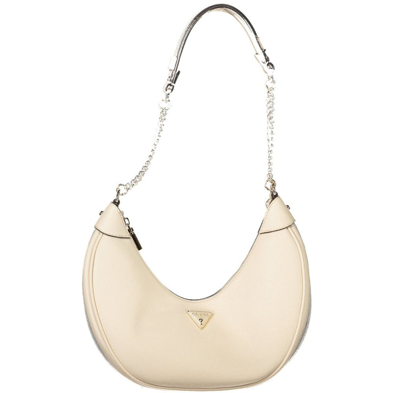 Guess Jeans Sac à main en polyéthylène beige - Élégant et fonctionnel