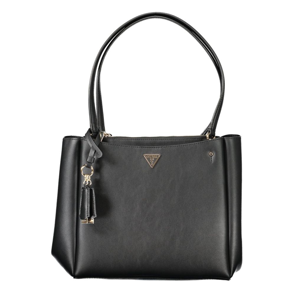 Guess Jeans Talent Handbag for Women - Black Polyethylene