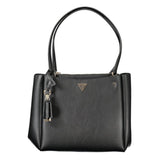 Guess Jeans Talent Handbag for Women - Black Polyethylene