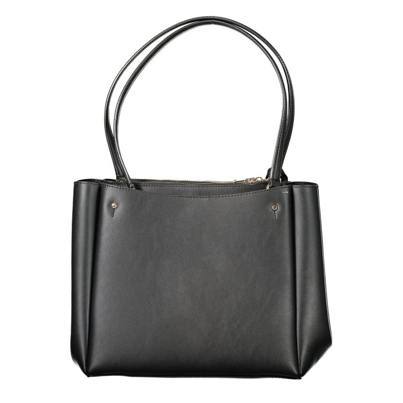 Guess Jeans Talent Handbag for Women - Black Polyethylene