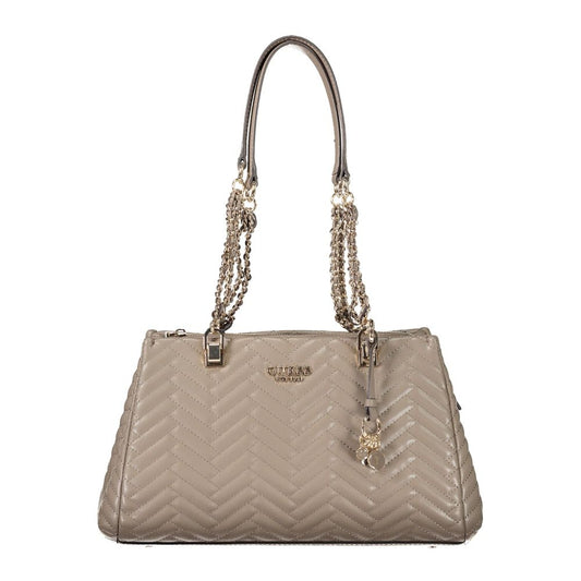Sac à main Guess Jeans en polyéthylène marron pour femme