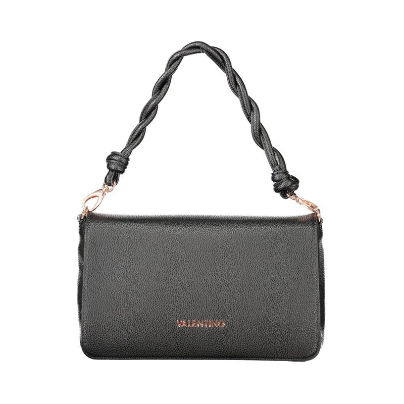 Mario Valentino Black Polyethylene Handbag for Women - Elegant & Functional