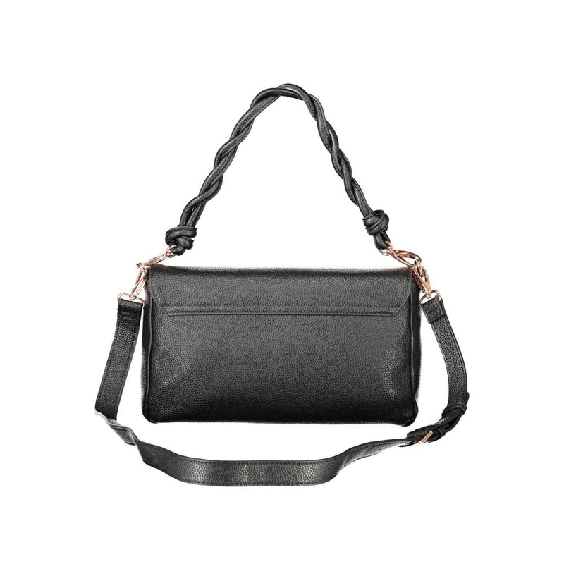 Mario Valentino Black Polyethylene Handbag for Women - Elegant & Functional