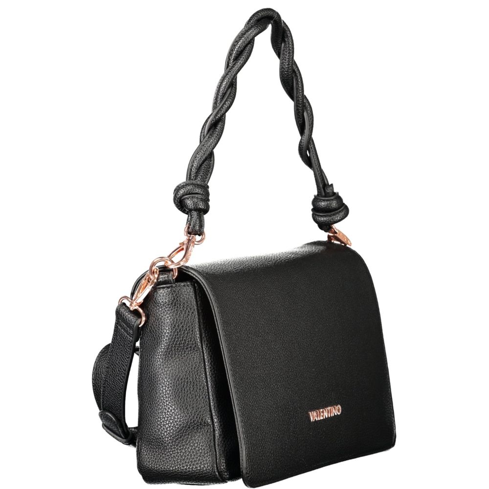 Mario Valentino Black Polyethylene Handbag for Women - Elegant & Functional