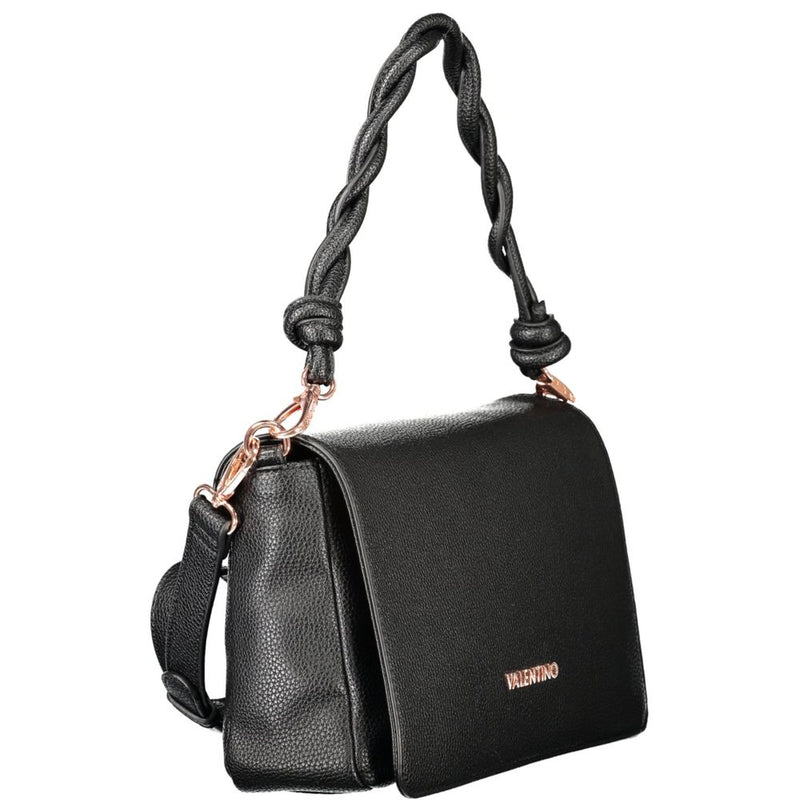 Mario Valentino Black Polyethylene Handbag for Women - Elegant & Functional