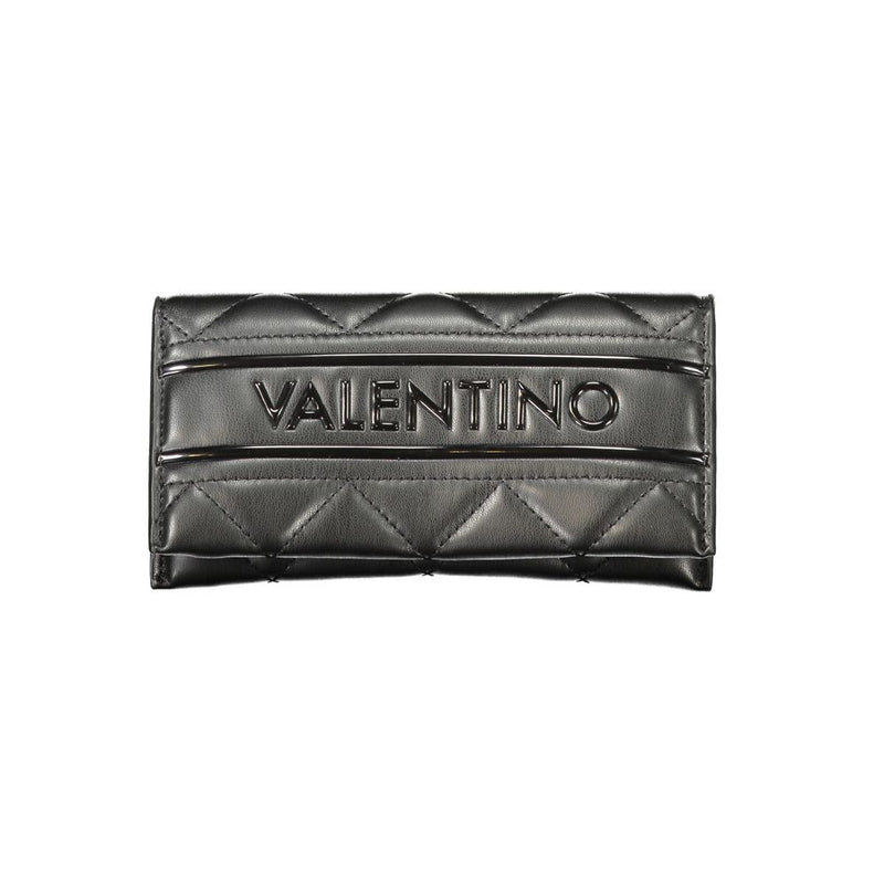 Mario Valentino Black Polyethylene Women's Wallet - Stylish & Functional