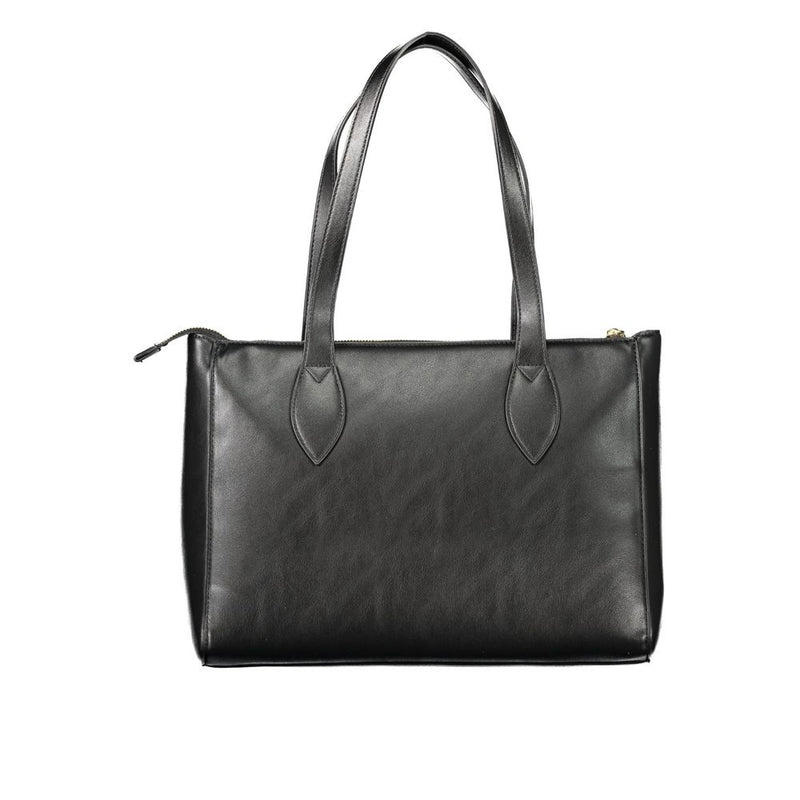 Mario Valentino Sac à main en polyéthylène noir pour femmes