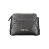Mario Valentino Black Polyurethane Shoulder Bag - Chic & Versatile