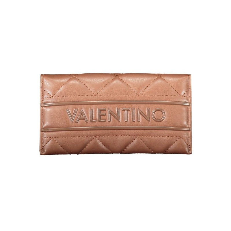 Mario Valentino Brown Polyethylene Women's Wallet - Elegant Design