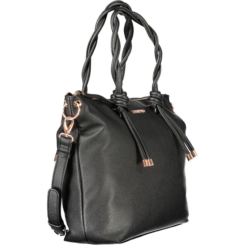 Sac à main en polyéthylène noir Mario Valentino pour femmes